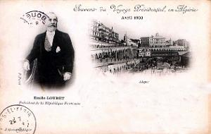040- Loubet en Algerie- Alger